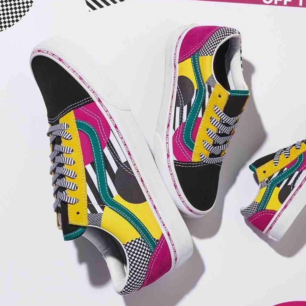 ❌SOLD❌Vans youth OTW Disarray Black/Multi